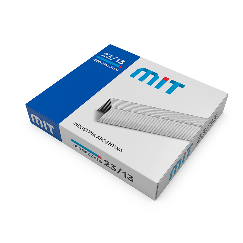 Broches Mit 23/13, caja de 1000 unidades