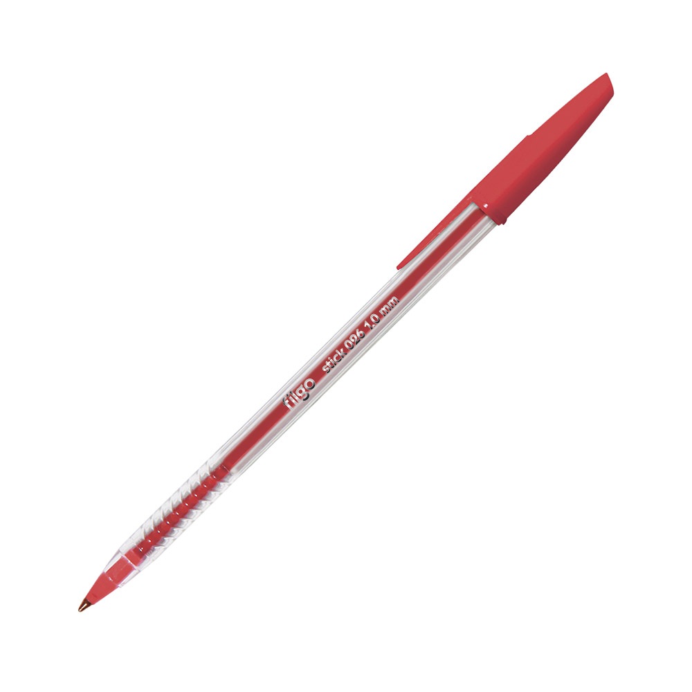 Bolígrafo Filgo Stick 026 Medium rojo(F)