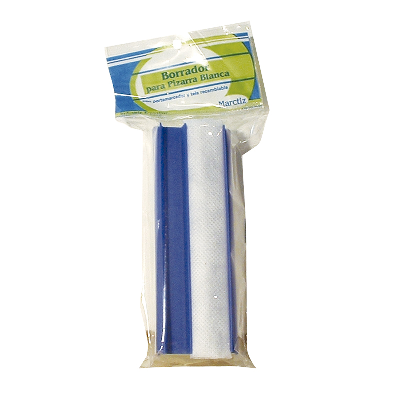 Borrador para pizarra, plástico