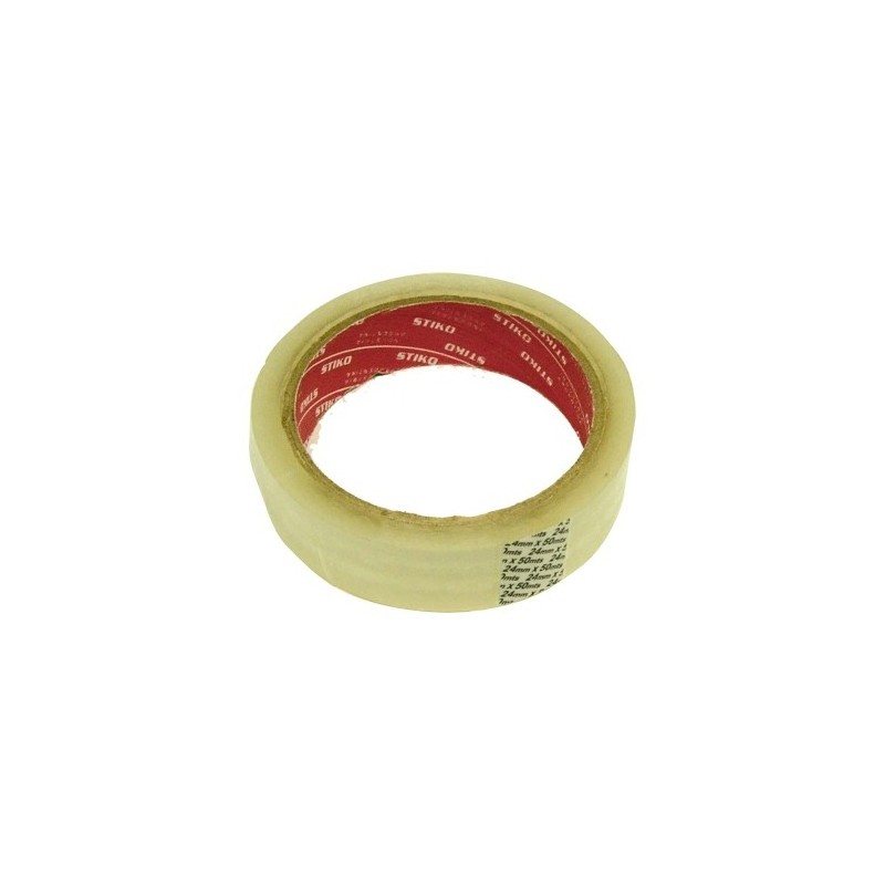 Cinta adhesiva, 24mm. x 50mts. Stiko transparente