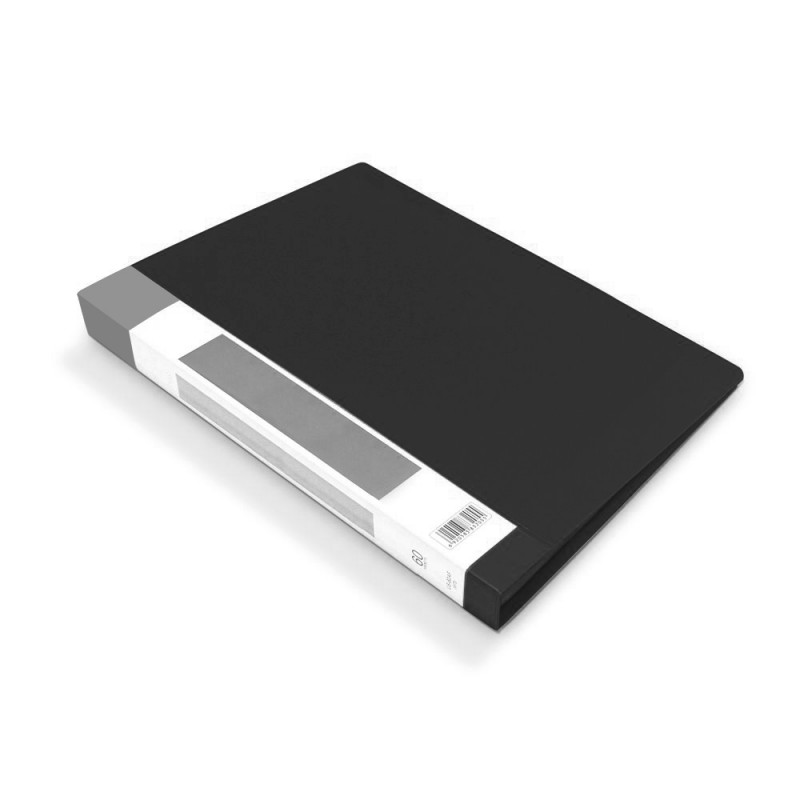Carpeta A4 con 60 folios negra