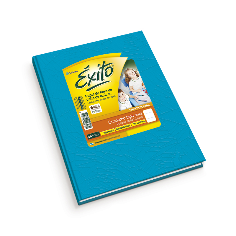 Cuaderno Éxito E1 Universo celeste, 16x21cm. 48 hojas rayadas