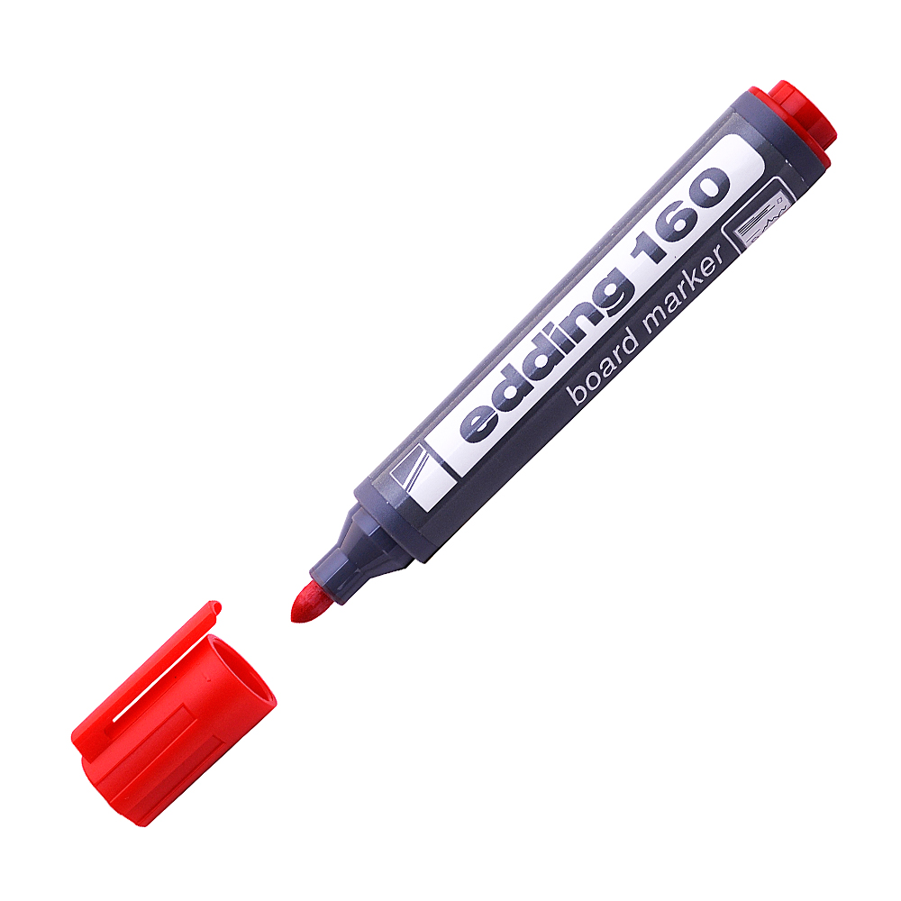 Marcador para pizarra Edding 160 rojo