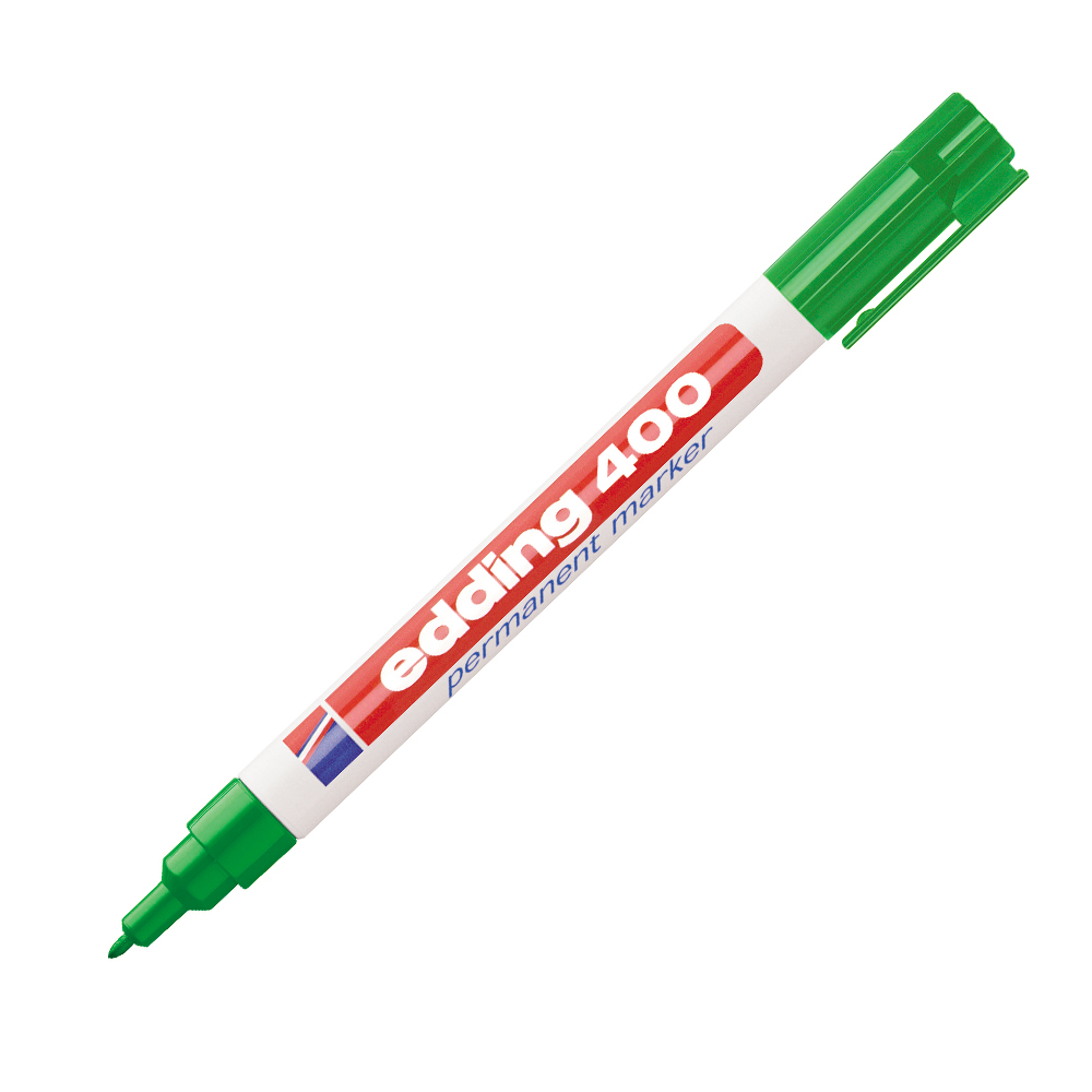 Marcador Permanente Edding 400 verde