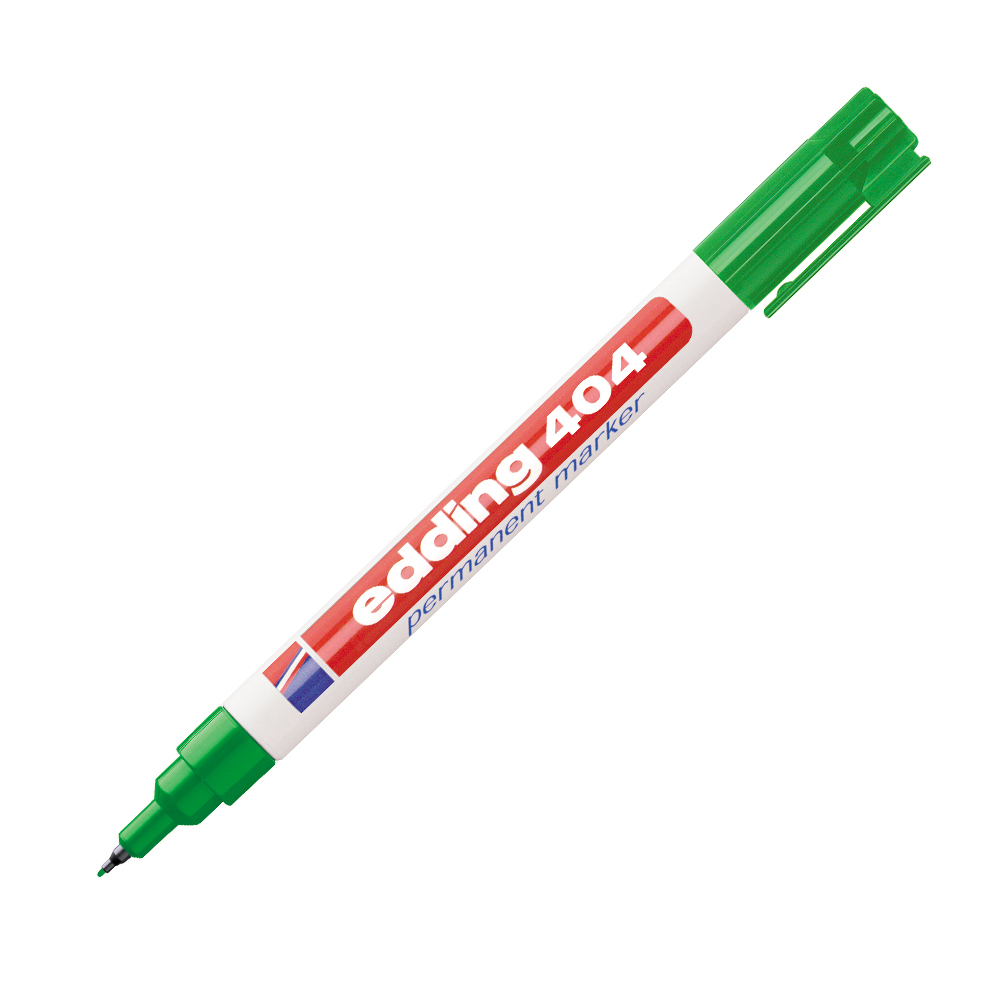 Marcador Permanente Edding 404 verde
