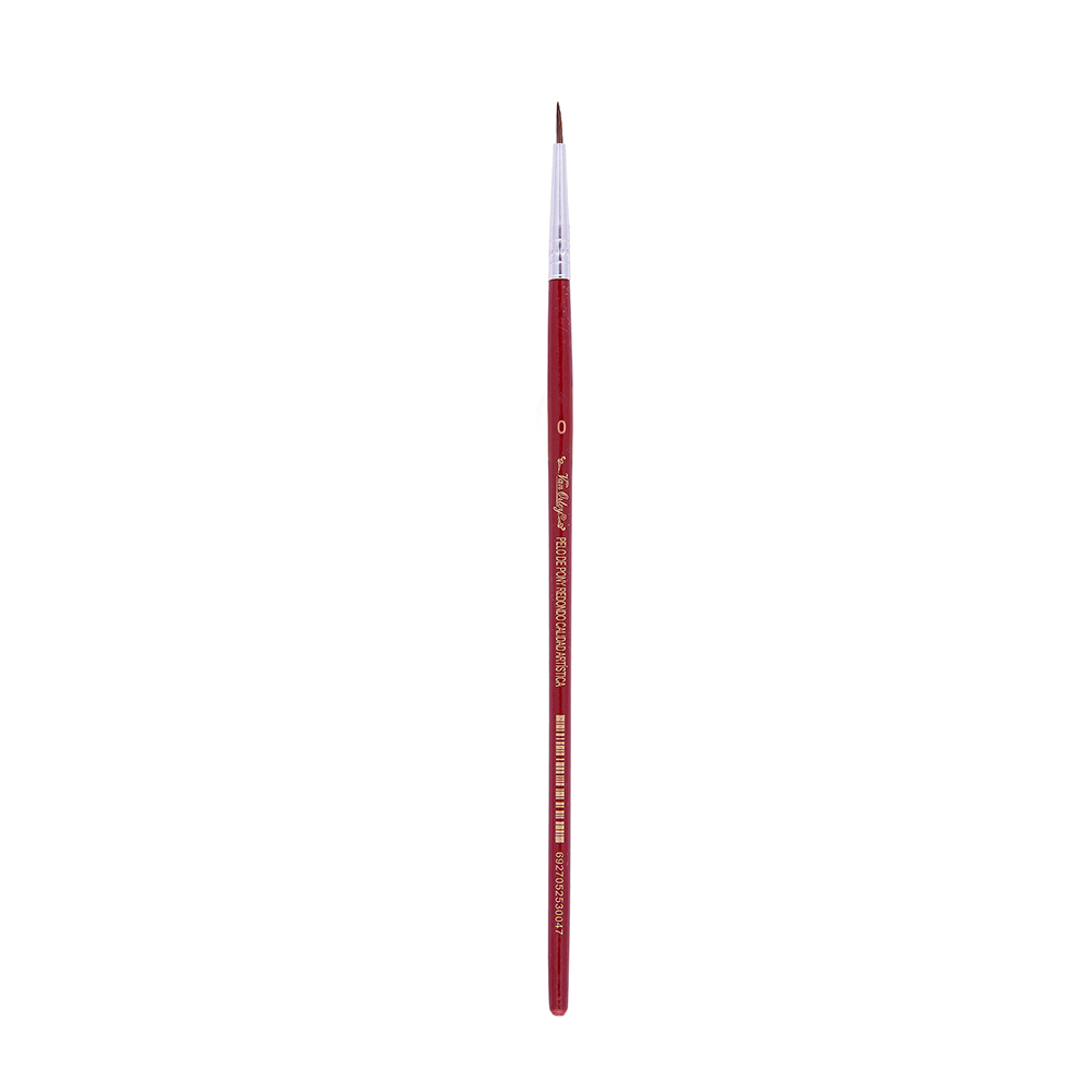 Pincel redondo Van Orley N°  0, pack de 12 unidades