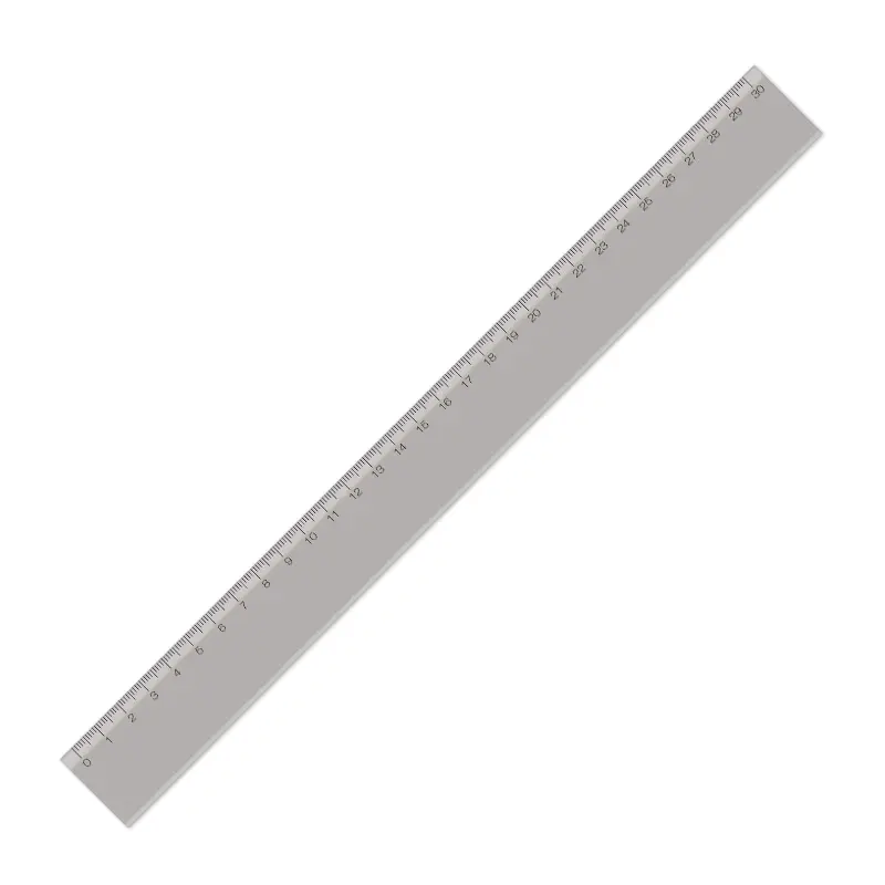 Regla escolar Pizzini 1702, 30cm.