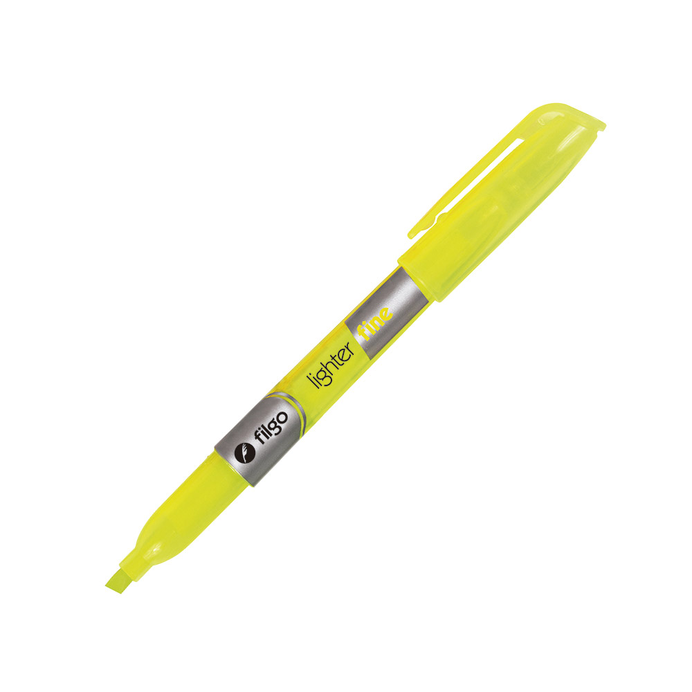 Resaltador Fino Filgo Lighter Flúo amarillo