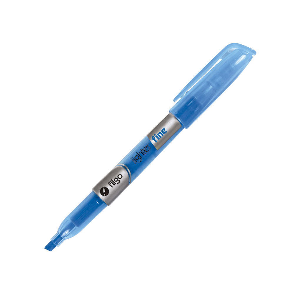 Resaltador Fino Filgo Lighter Flúo celeste