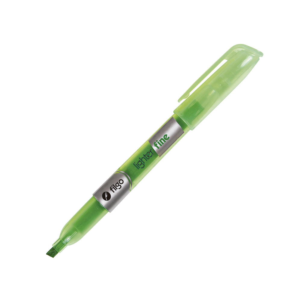 Resaltador Fino Filgo Lighter Flúo verde
