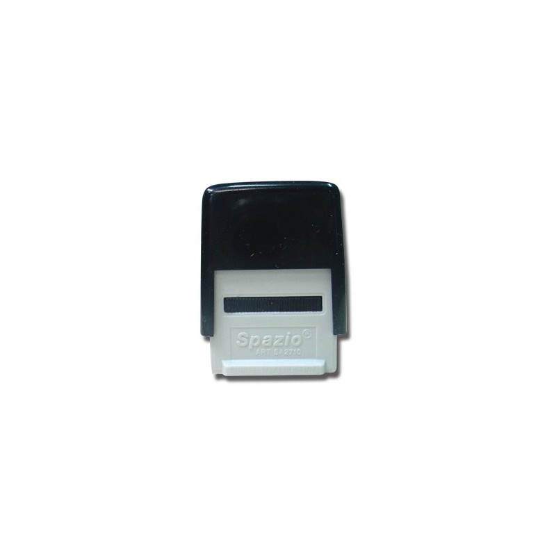 Sello automático negro, 30 x 12mm.