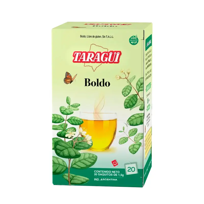 Té de Boldo Taragüí, caja de 20 saquitos(F)