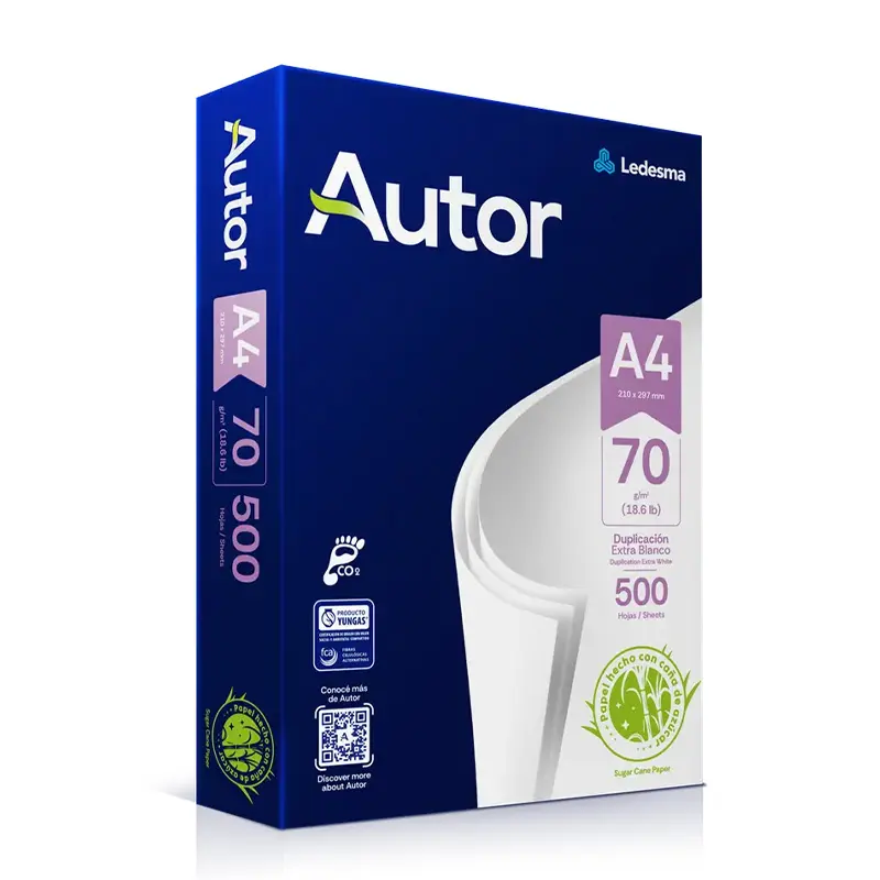 Resma Autor A4 70g.