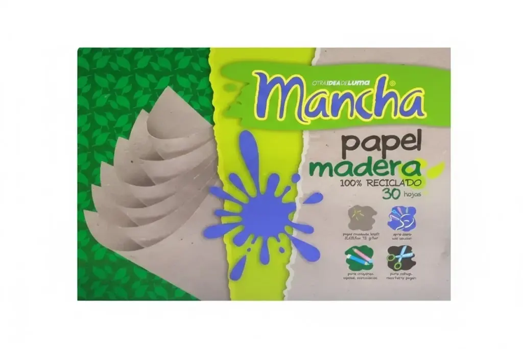 Block de Dibujo Luma Mancha A4, 30 hojas Kraf