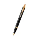 Bolígrafo Parker IM Negro y oro GT, tinta azul 