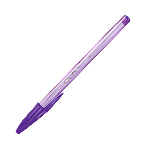 [BICFASLILX1] Bolígrafo Bic Cristal Fashion lila