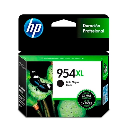 [HPCAR954XLNE] CARTUCHO ORIGINAL HP 954XL LS71AL, Alto Rendimiento Negro