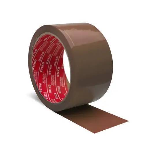 [STIKO4850MAR] Cinta adhesiva, 48mm. x 50mts. Stiko marrón