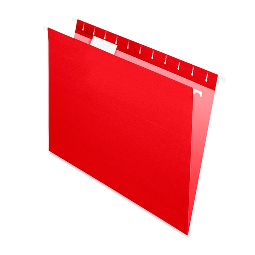 [NEPACOCOLROJ] Carpeta Colgante Nepaco roja, caja de 25 unidades
