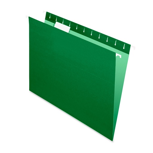 [NEPACOCOLVER] Carpeta Colgante Nepaco verde, caja de 25 unidades