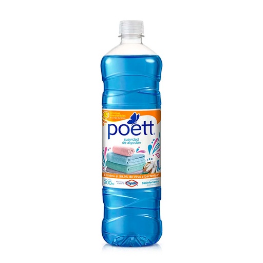 [DESINFEC900C] Limpiador desinfectante Poett, 900cc.
