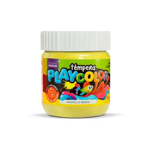 [PLAYTE300AMM] Témpera Playcolor,  250cc. Amarillo