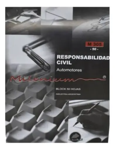 [AUTRESPCIVIL] Talonario Resp.Civil Autom. Mileniumm 305