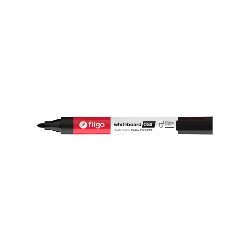 [FILGOMAR58NE] Marcador para pizarra Filgo 058 Negro(D)
