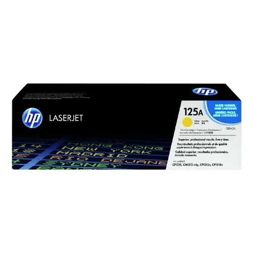 [HPTONCB542AMA] Toner Original HP CB542A Amarillo CP1215 