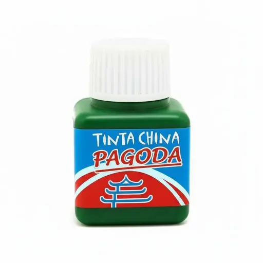 [PAGCHNAVER] Tinta china Pagoda verde 17cc.