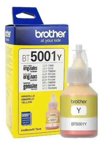 [BROTHBT5001A] Botella Original Brother BT5001A Amarillo