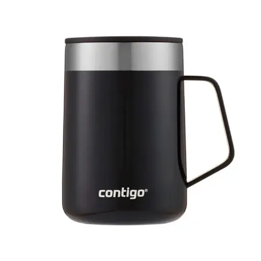 [CONTIGOST414N] Taza térmica Contigo Streeterville Mug, negro licorice 414ml.(D)