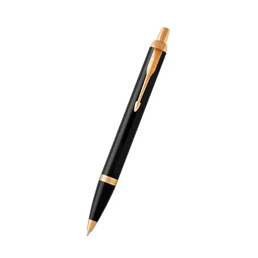 [PKIMNEGGT] Bolígrafo Parker IM Negro y oro GT, tinta azul 