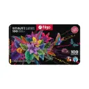 Lápices de colores Filgo Supersoft Black & White, estuche Metal de 100 colores
