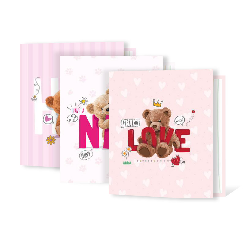 Carpeta 3 anillos 40 mm Rexon Comfy Bear