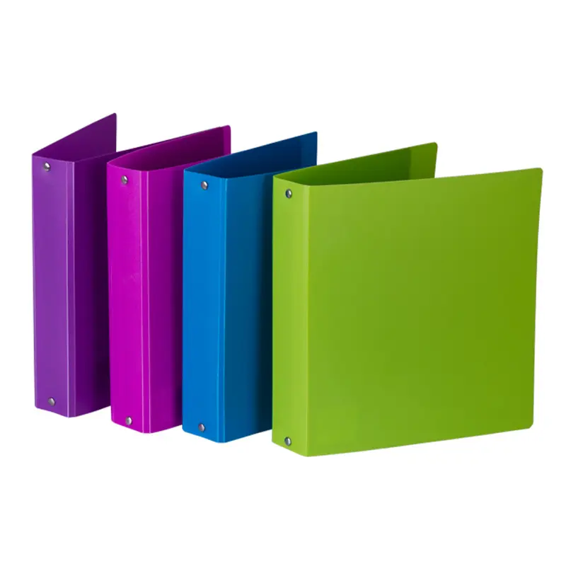 Carpeta 3 anillos N°3 polipropileno colores surtidos, lomo de 40mm.