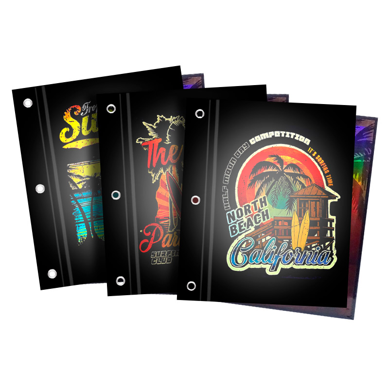 Carpeta N°3 dos tapas para aros Rexon On the Wave 