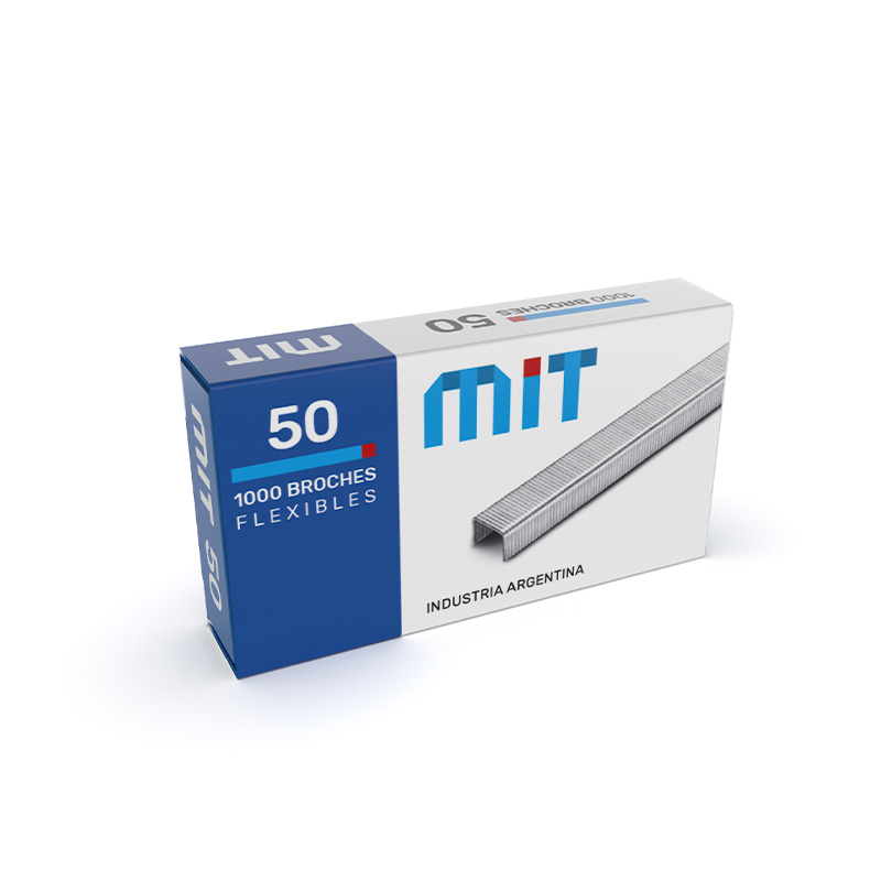 Broches Mit N°50, caja de 1000 unidades