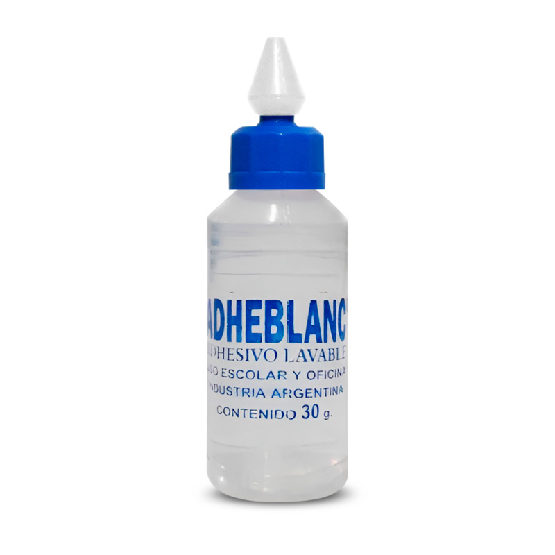 Adhesivo Sintético transparente Adheblanc, 30g.