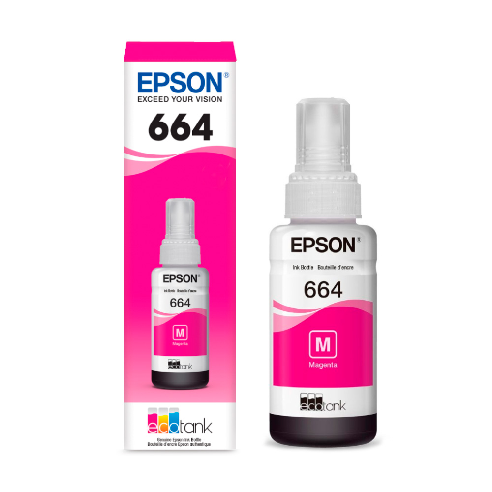 Botella de Tinta Original Epson T664320-AL Magenta