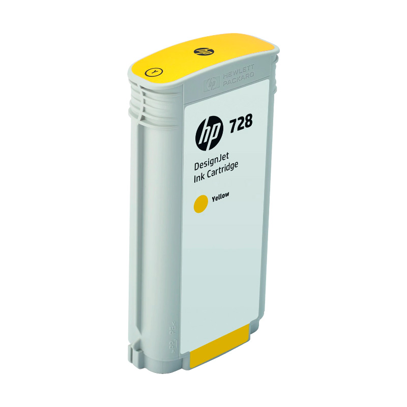 CARTUCHO ORIGINAL HP 728 F9J65A, Amarillo