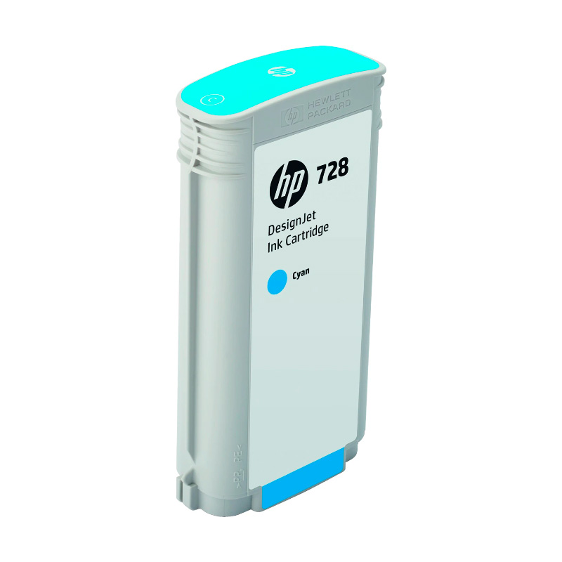 CARTUCHO ORIGINAL HP 728 F9J67A, Cyan