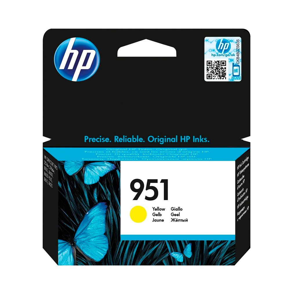 CARTUCHO ORIGINAL HP 951 CN052AL Amarillo