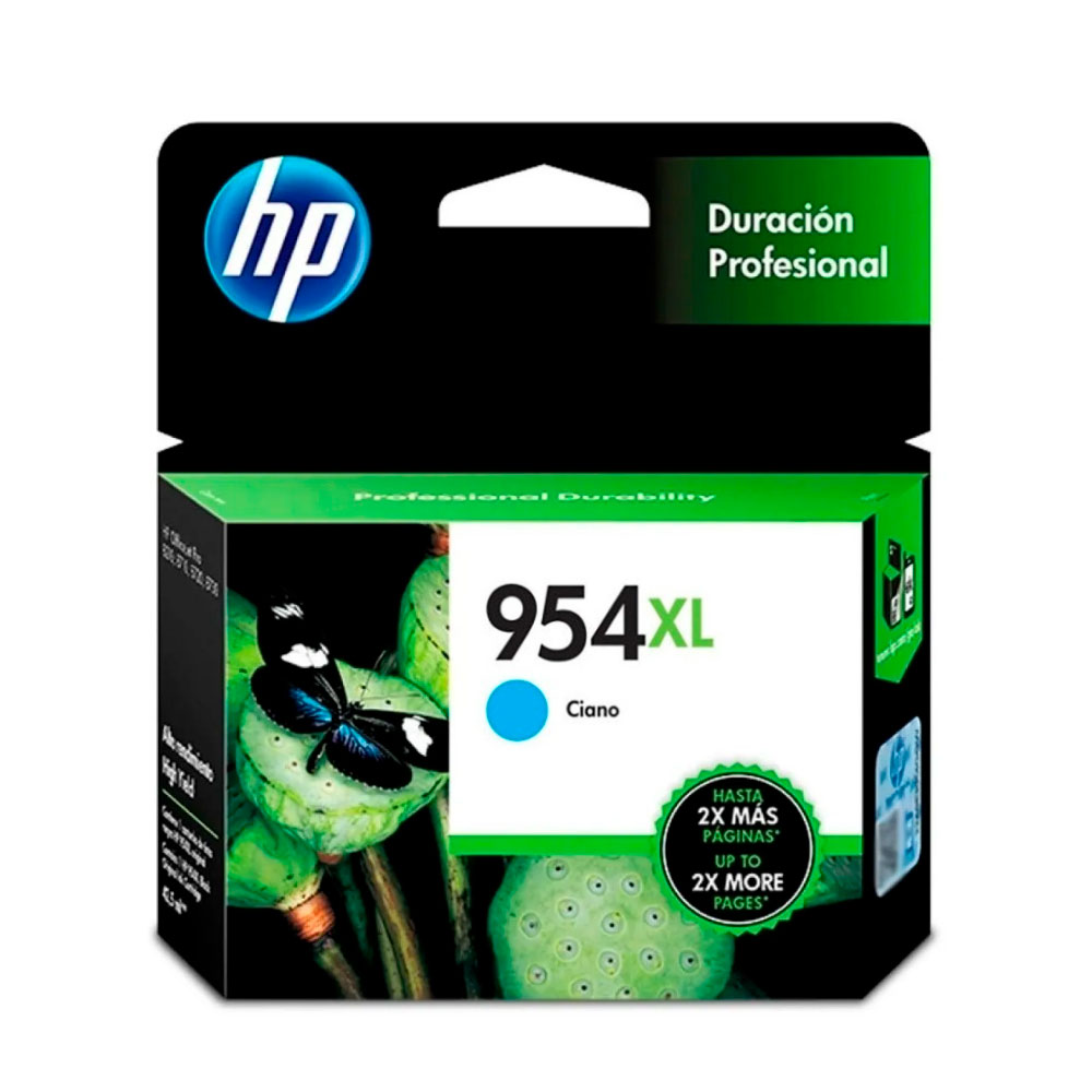 Cartucho Original HP 954XL LS62AL, Alto Rendimiento Cyan