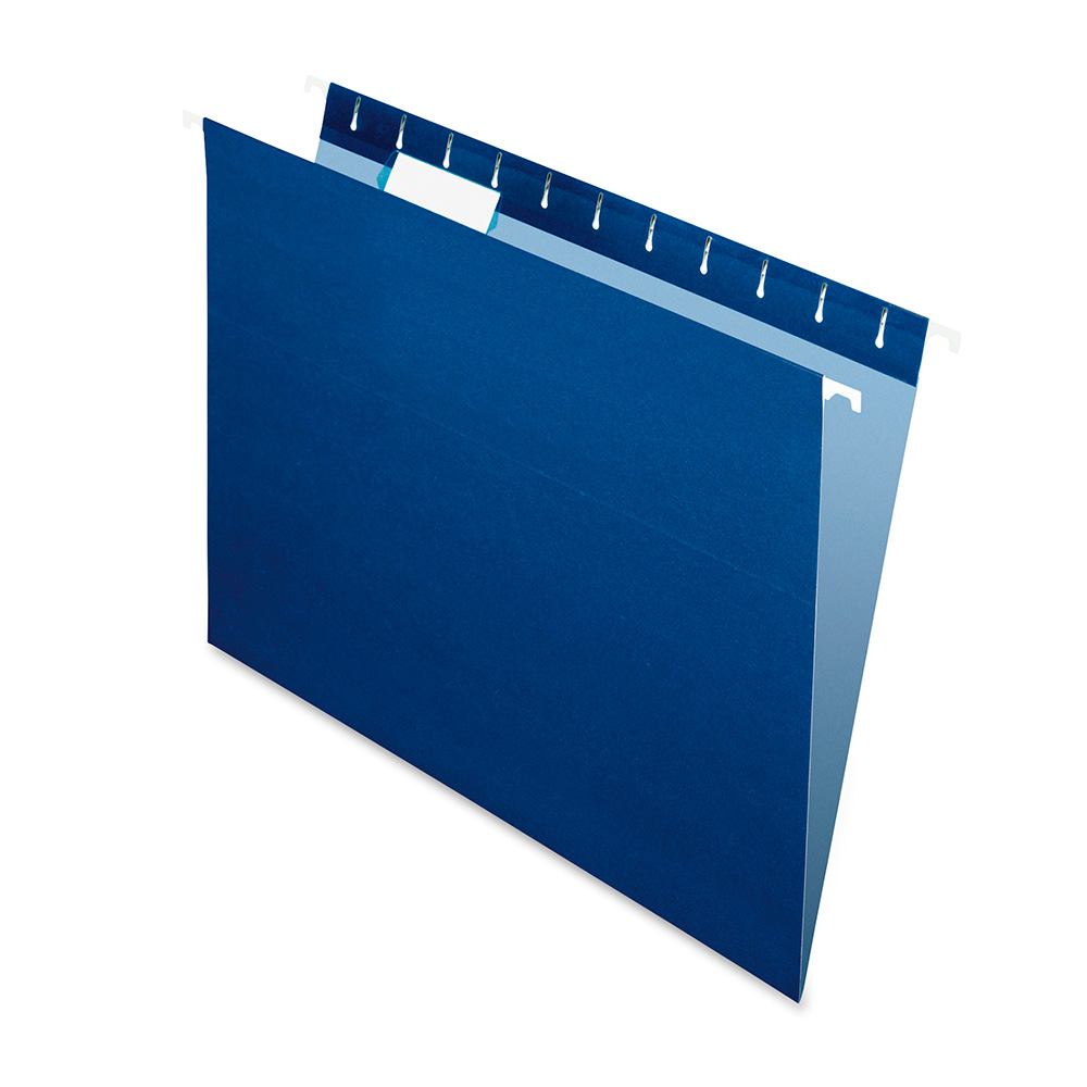 Carpeta Colgante Nepaco azul marino, caja de 25 unidades