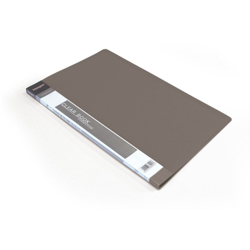 Carpeta Oficio con 10 folios gris