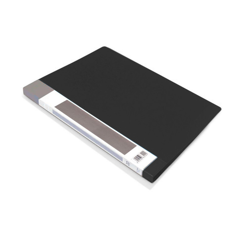 Carpeta A4 con 20 folios negra