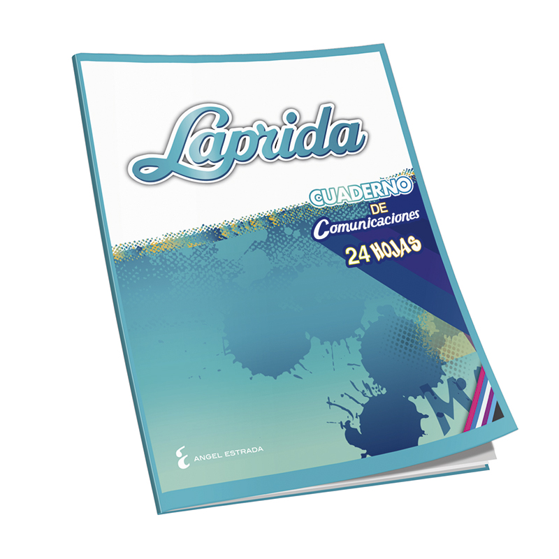 Cuaderno de Comunicaciones Laprida tapa flexible, 16x21cm.