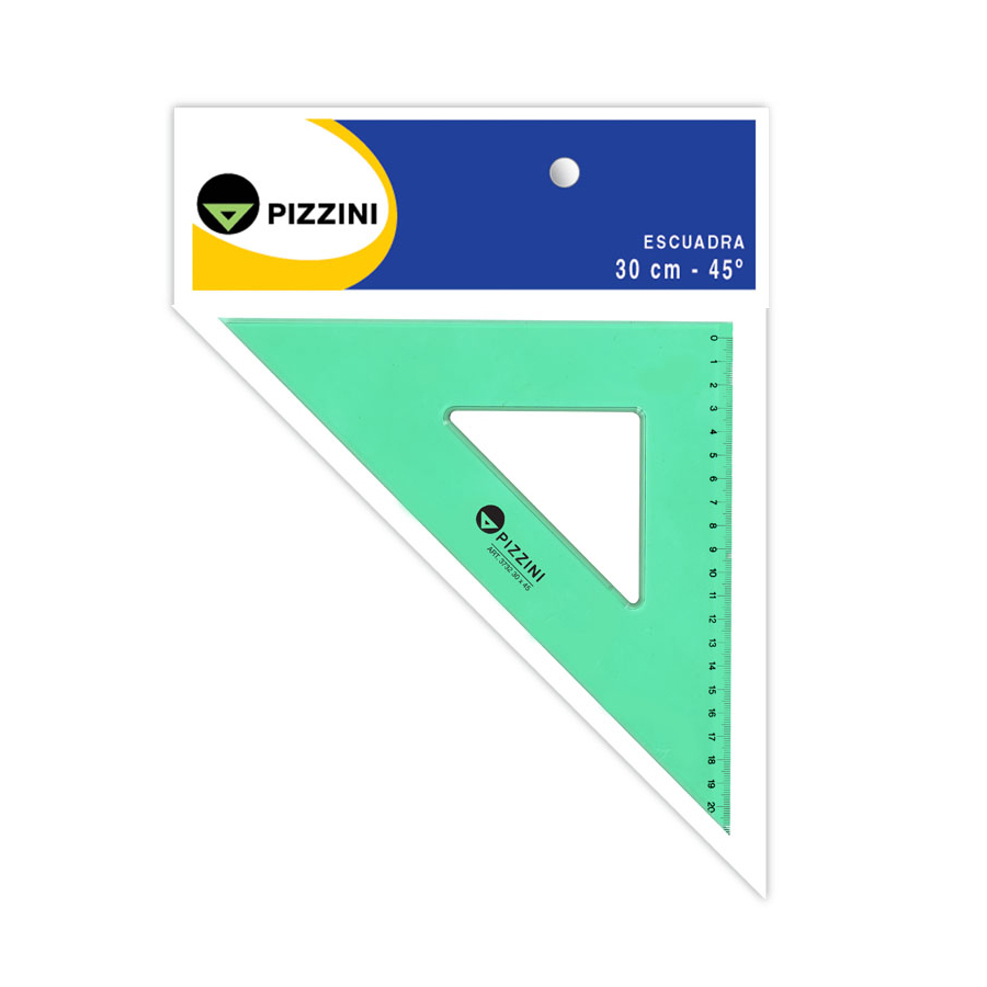 Escuadra Pizzini Estudio 3732 30cm./45cm.