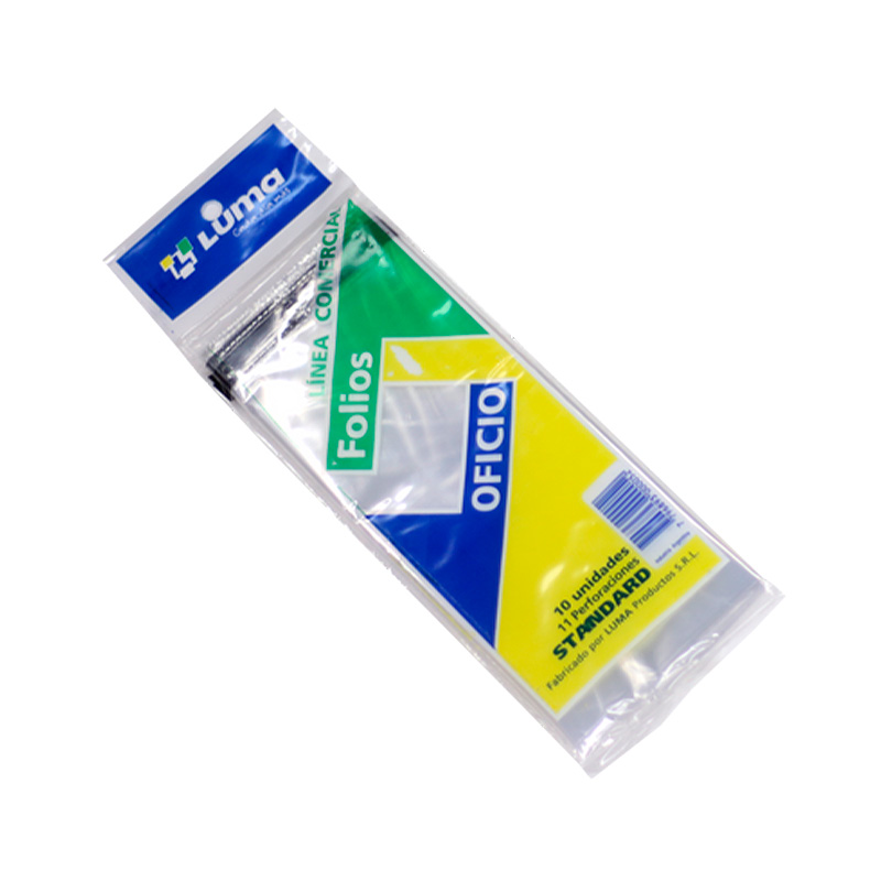 Folios Oficio Liviano Luma pack x 10